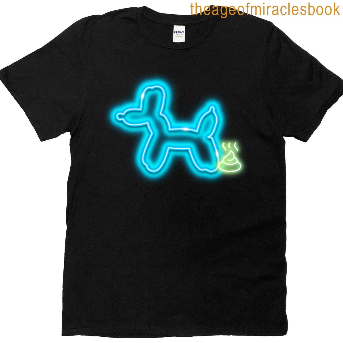 Neon Balloon Dog Premium T-shirt