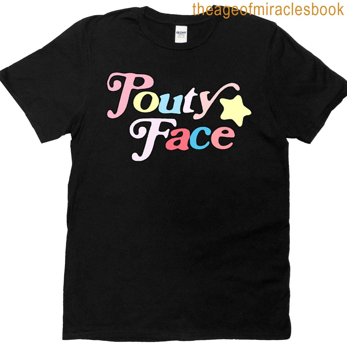 Pouty Face Rainbow T-shirt