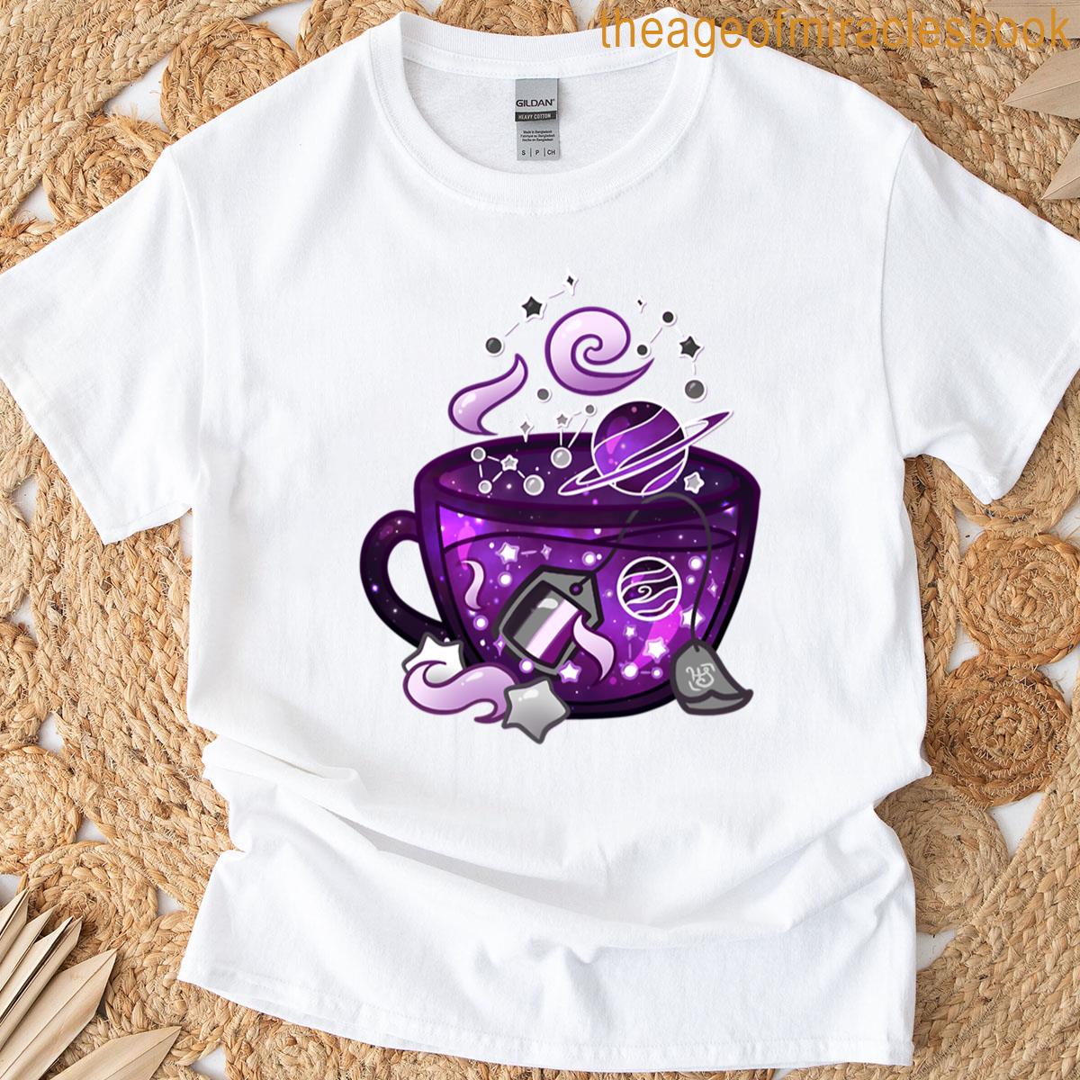 Pride Flag Teacup – Space Aceasexual T-shirt