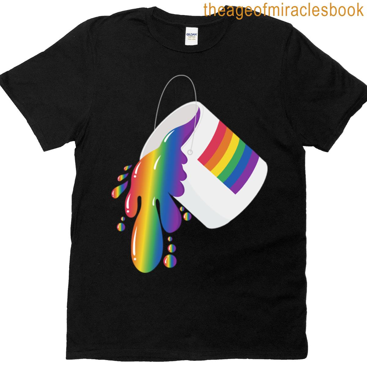 Rainbow Pride Splash T-shirt