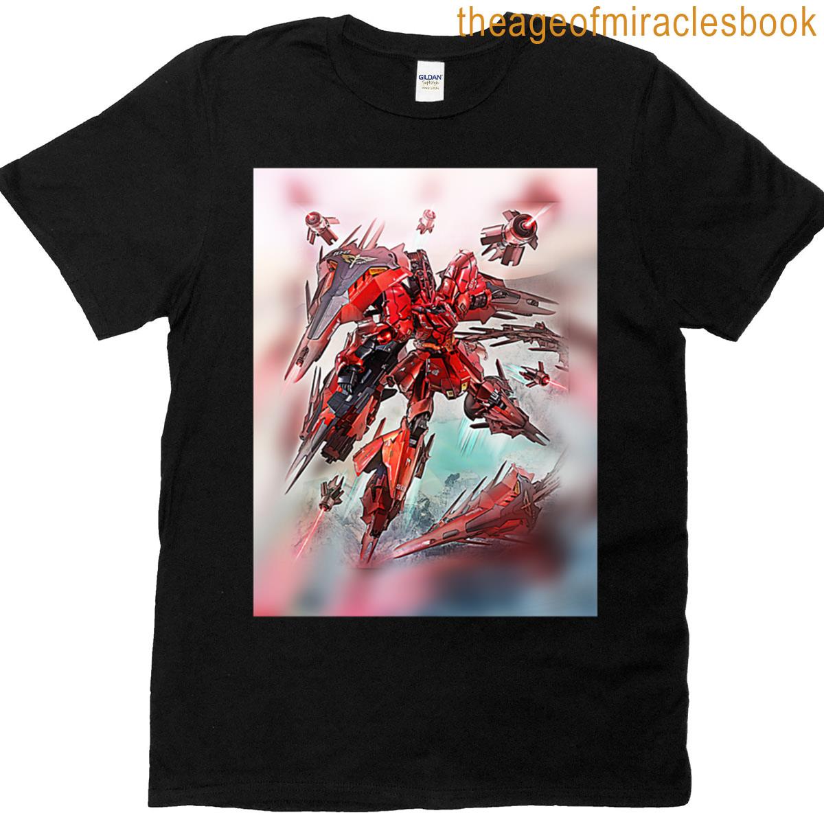 Sazabi Gundam Red Comet Oversized T-shirt