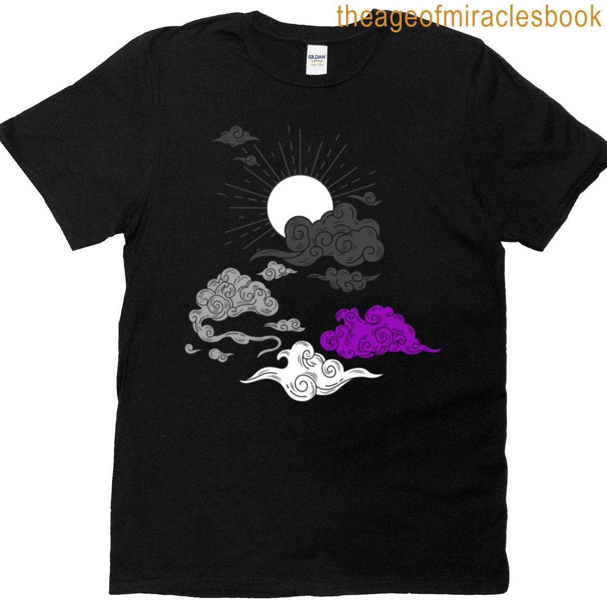 Sun And Clouds Ace Asexual Pride T-shirt