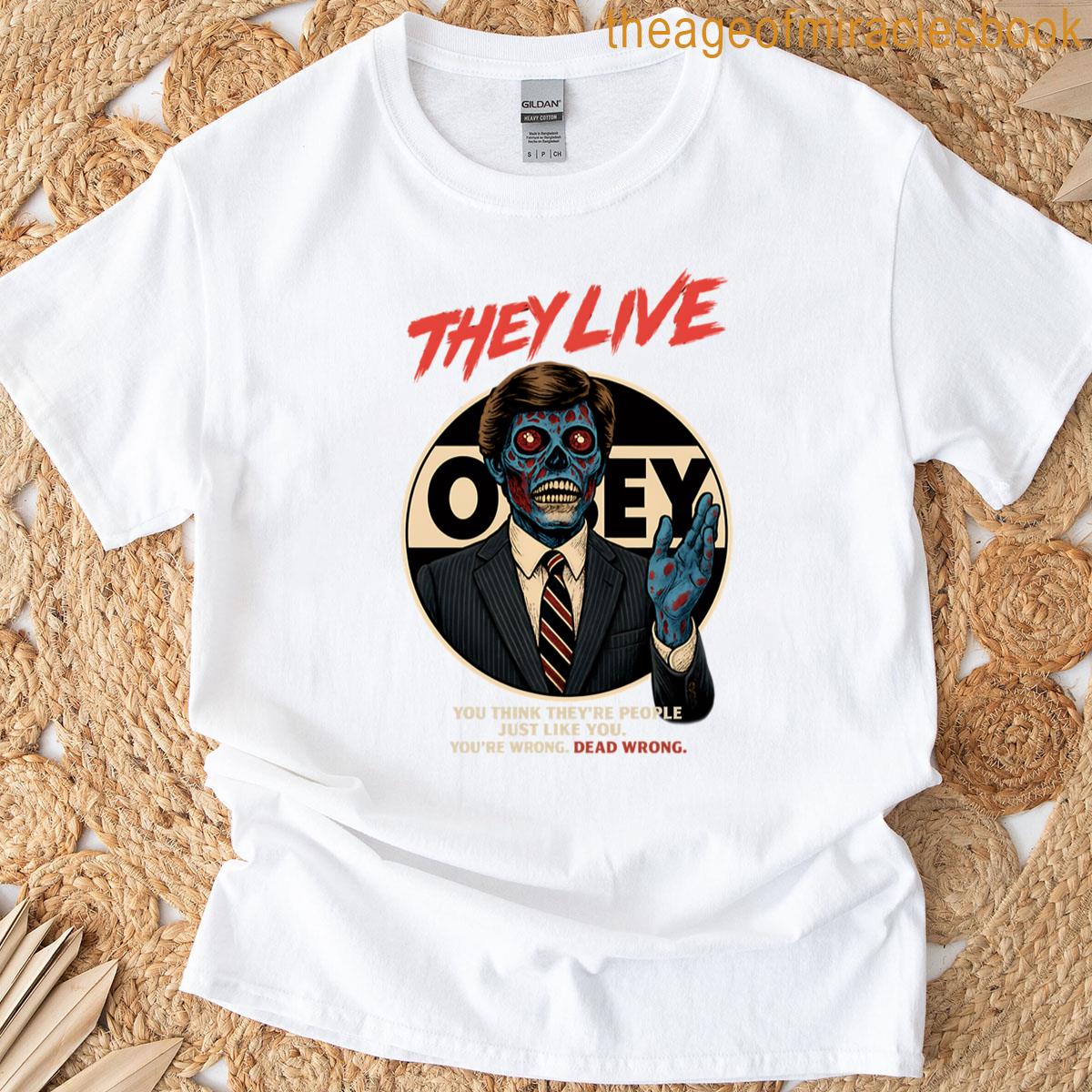 They Live Movie T-shirt