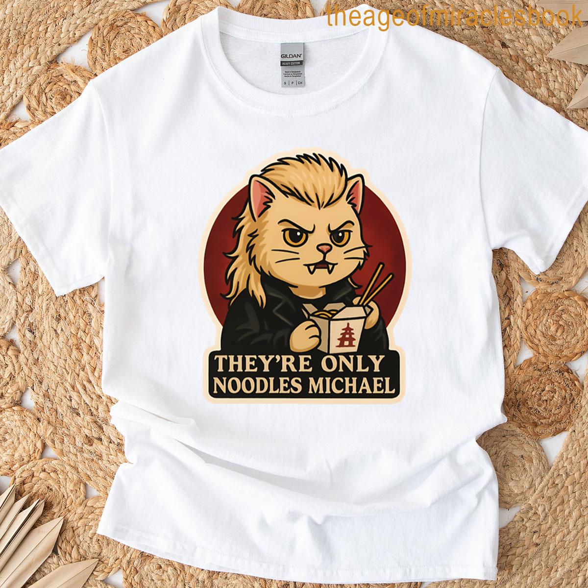 Theyre Only Noodles Michael Oversized T-shirt