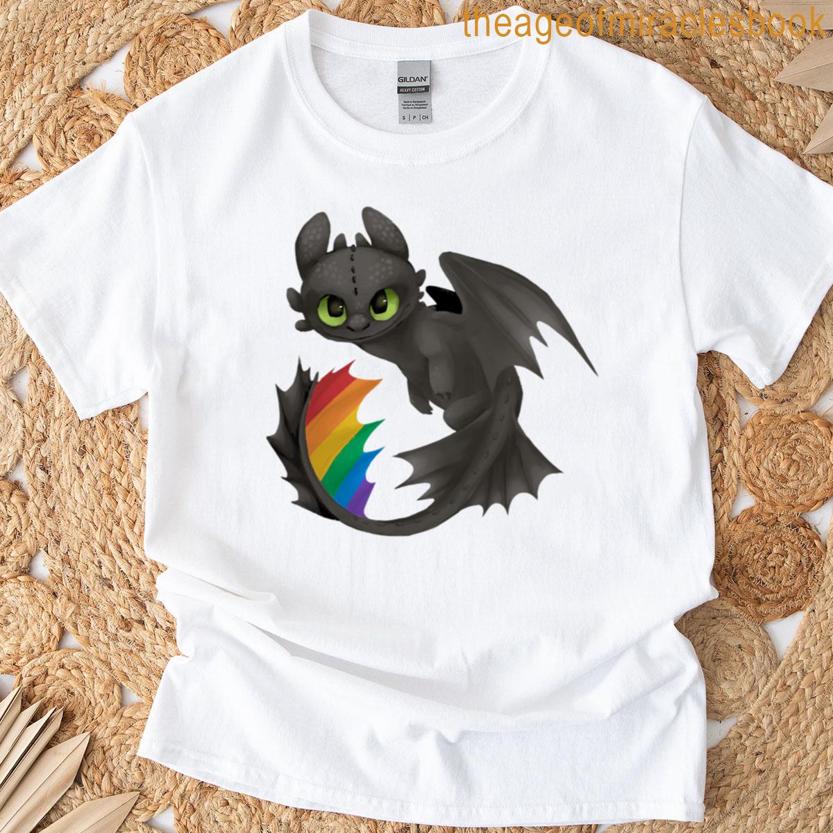 Toothless Pride – Rainbow T-shirt