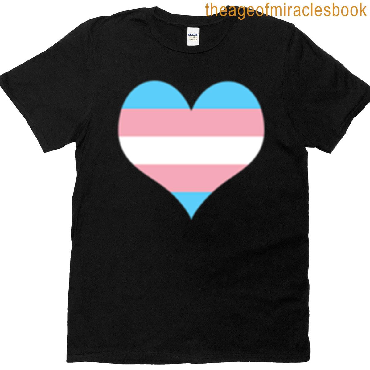 Transgender Pride Heart T-shirt
