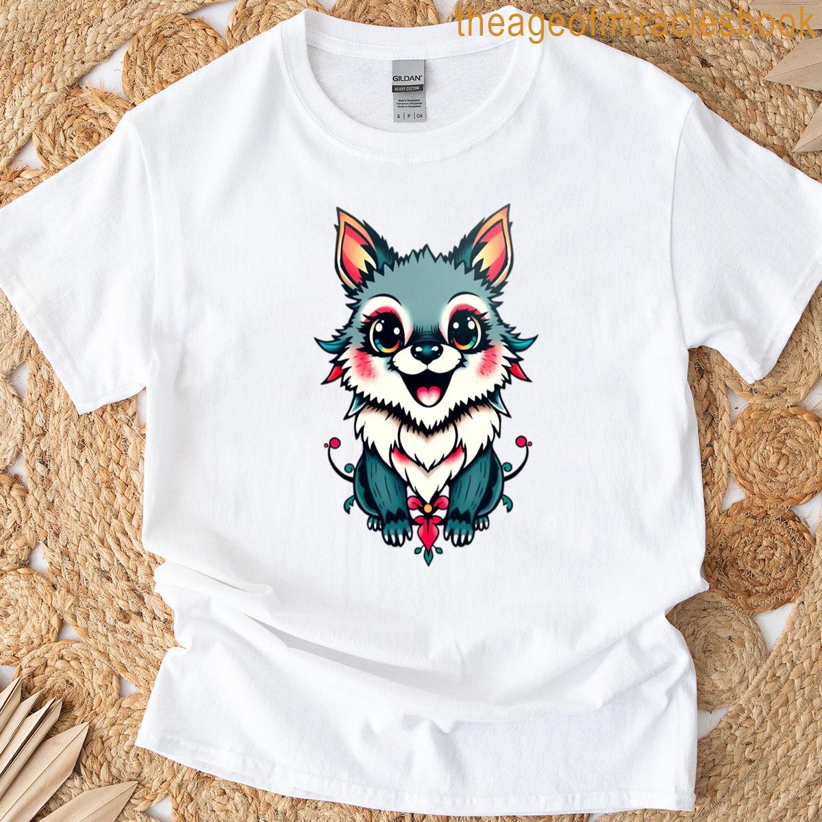 Wolfatastic Fitted Scoop T-shirt