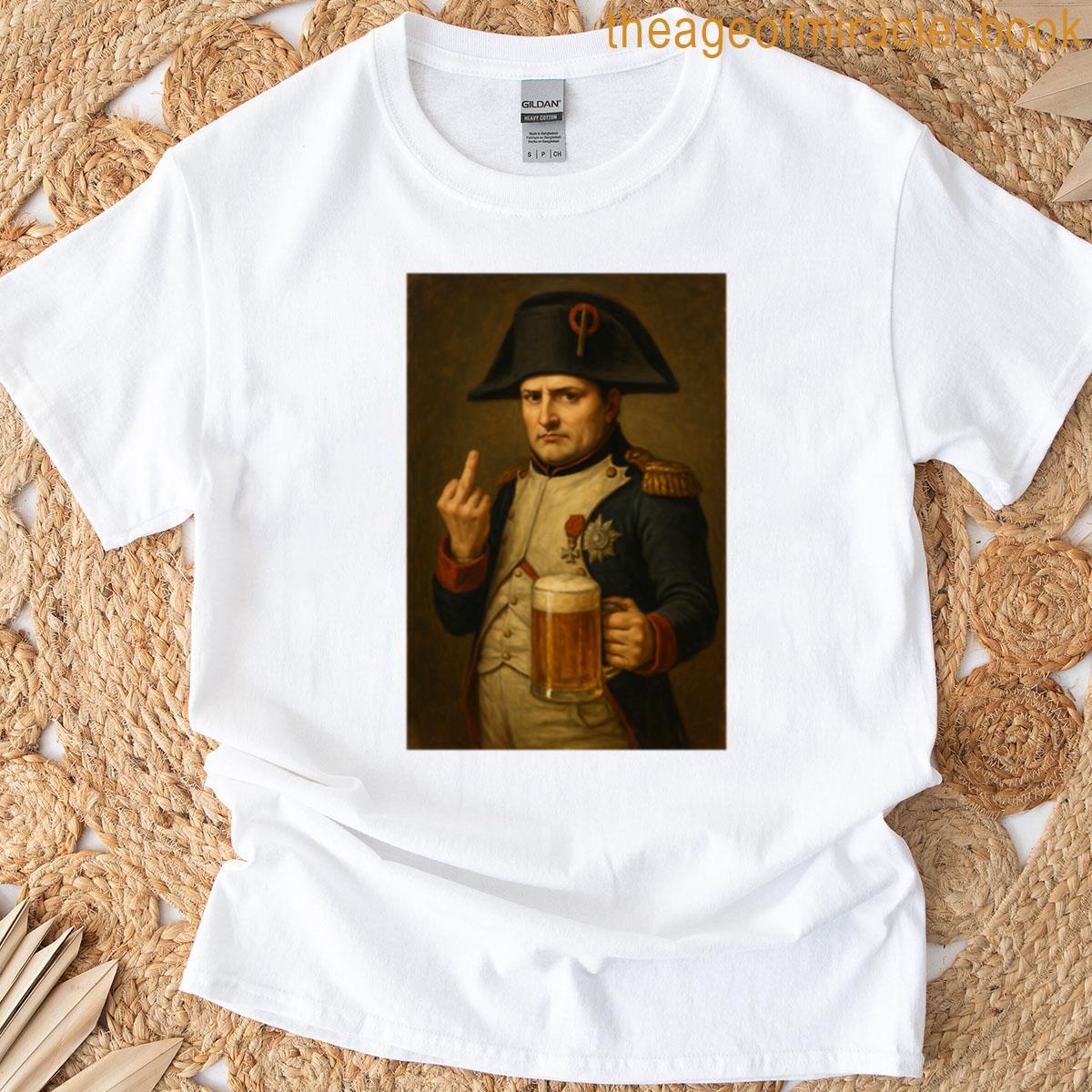 Beer Drinking Napoleon T-shirt