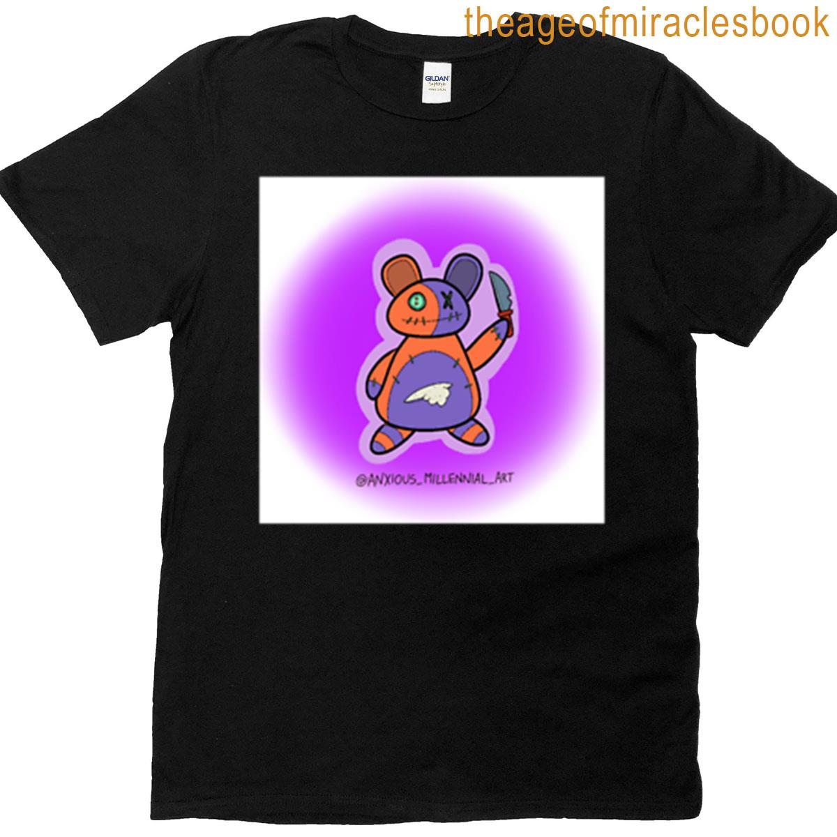 Creepy But Cute Teddy Bear T-shirt