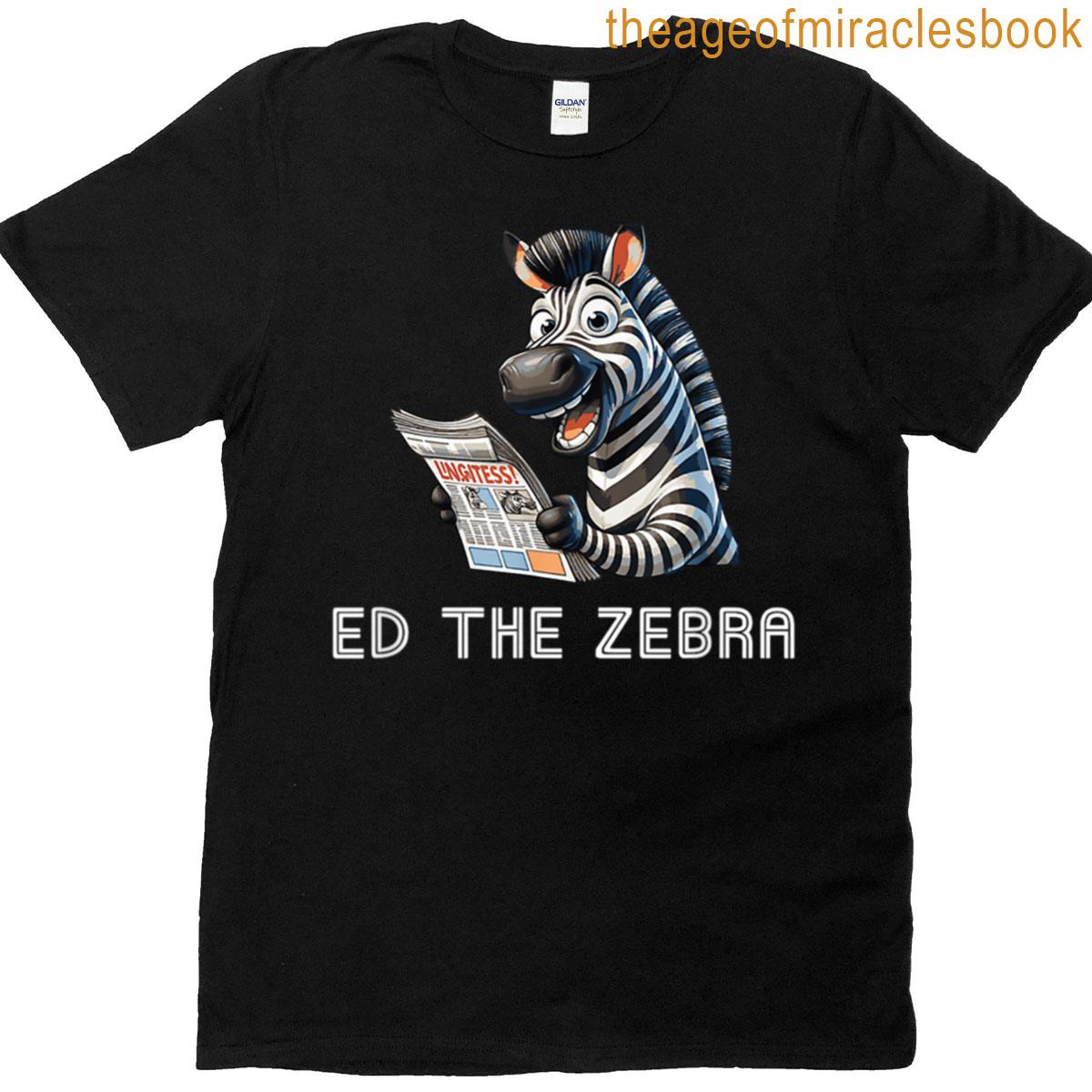 Ed The Zebra Captured T-shirt
