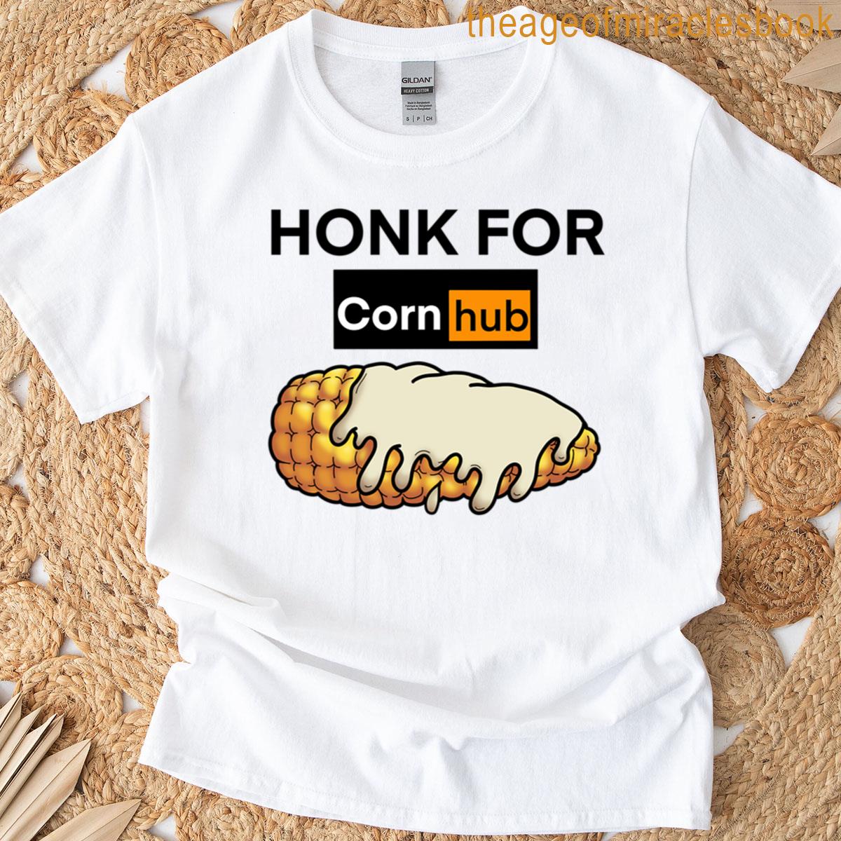 Honk For Corn Cob T-shirt