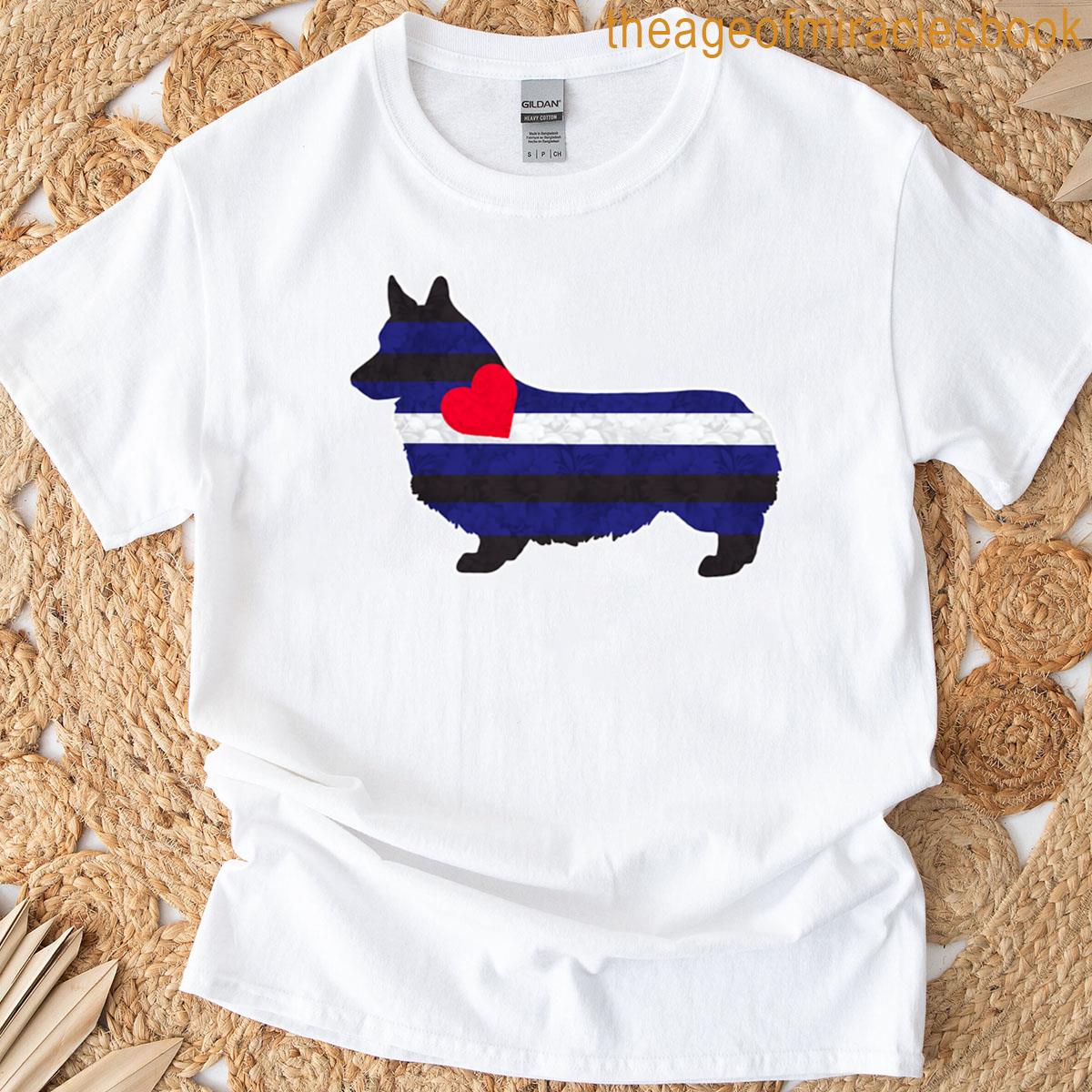Leather Pride Pembroke Welsh Corgi T-shirt