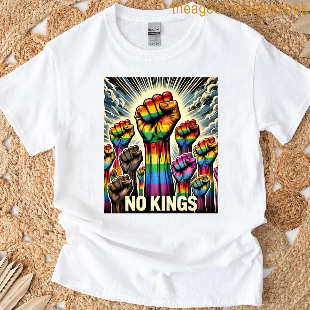 No Kings No Oligarchs T-shirt