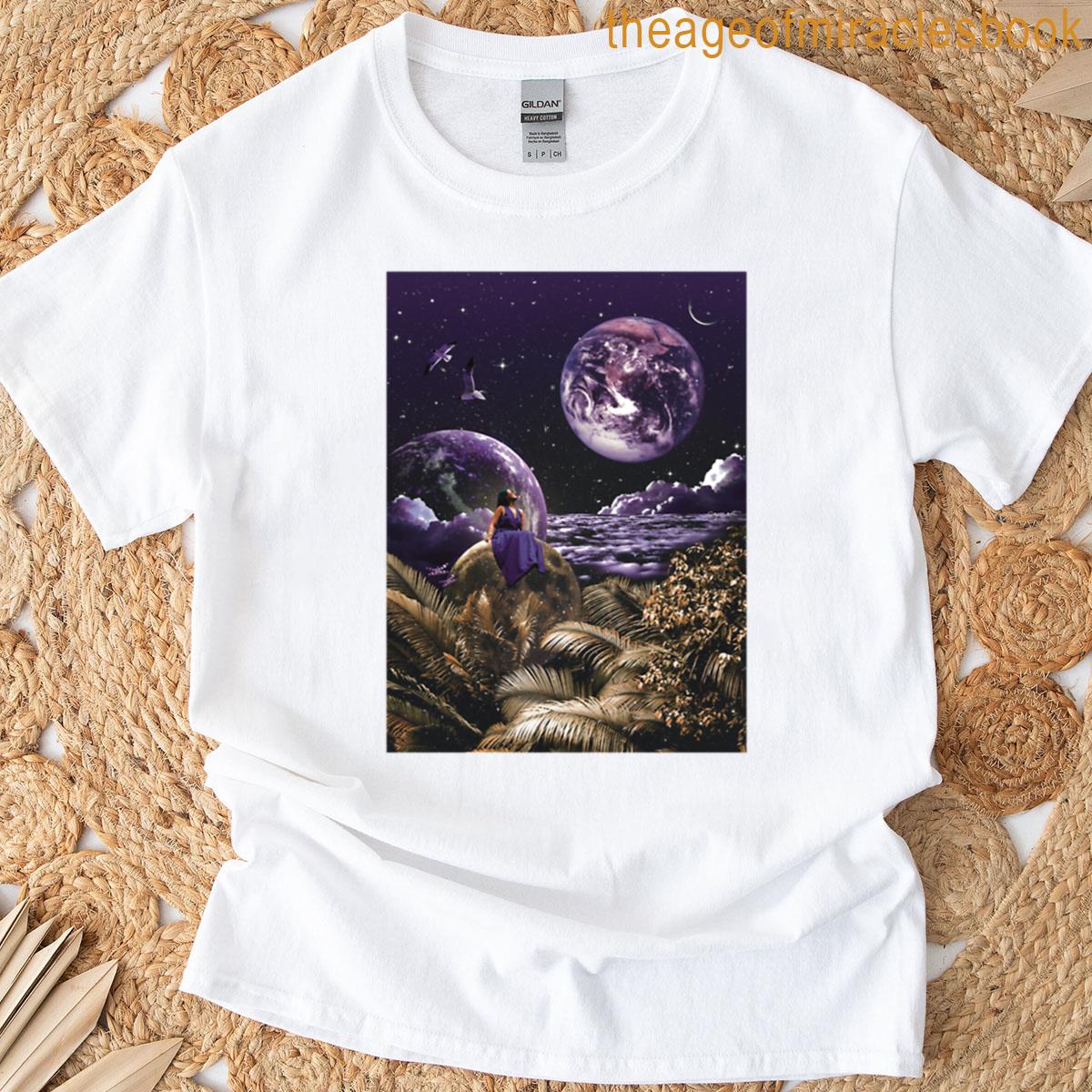 Sitting On A Golden Moon T-shirt
