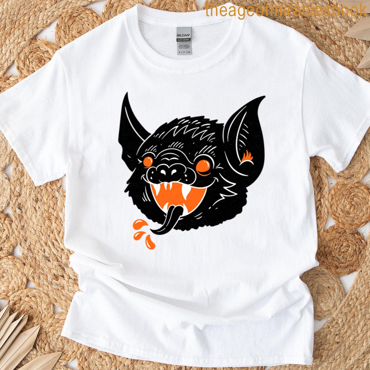 Vintage Bat Halloween T-shirt