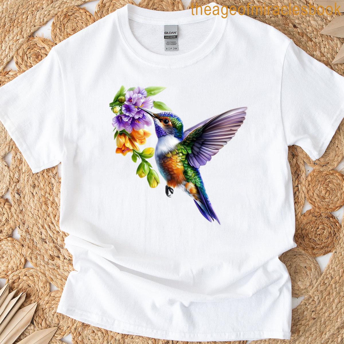 Watercolor Hummingbird T-shirt