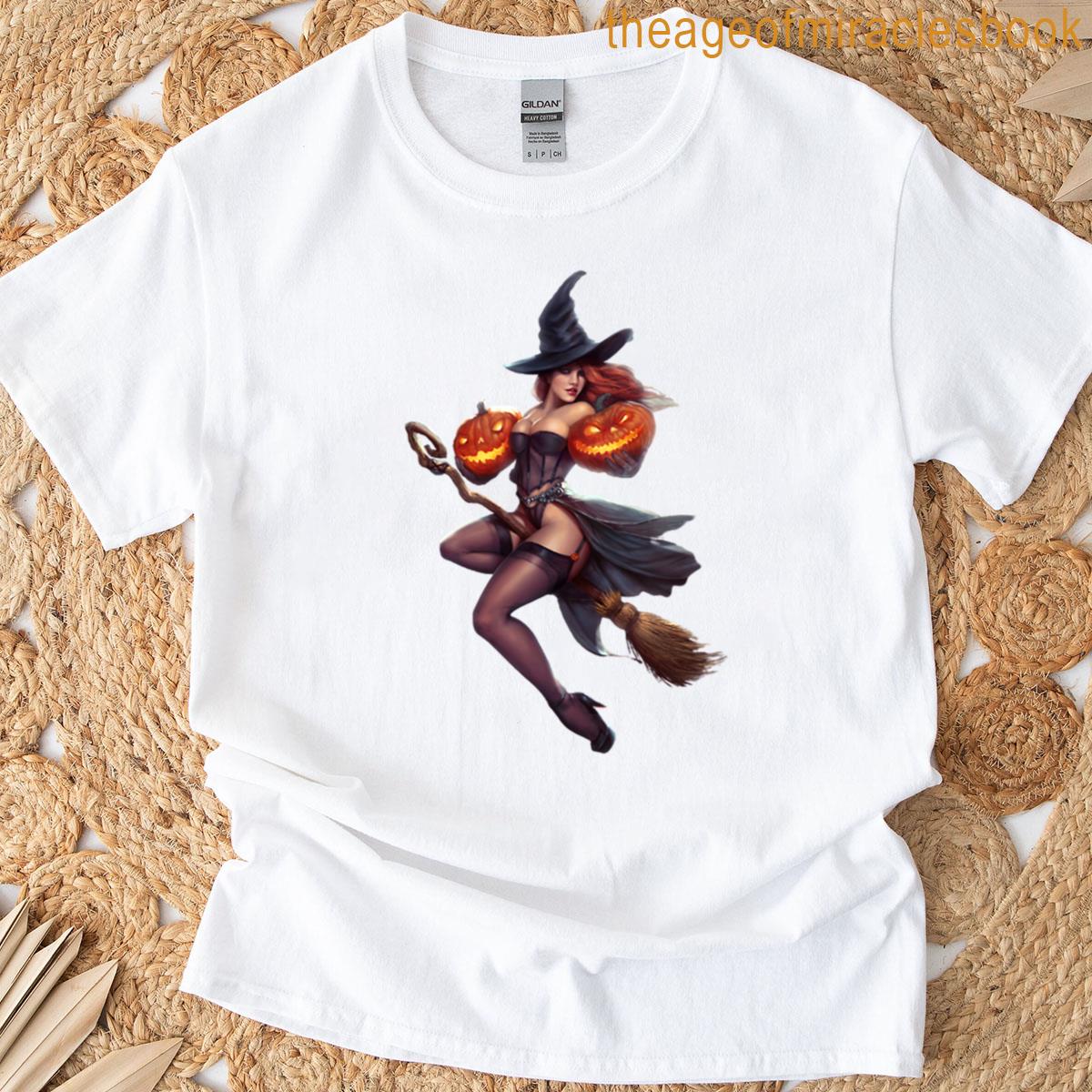 Witch On A Broom T-shirt