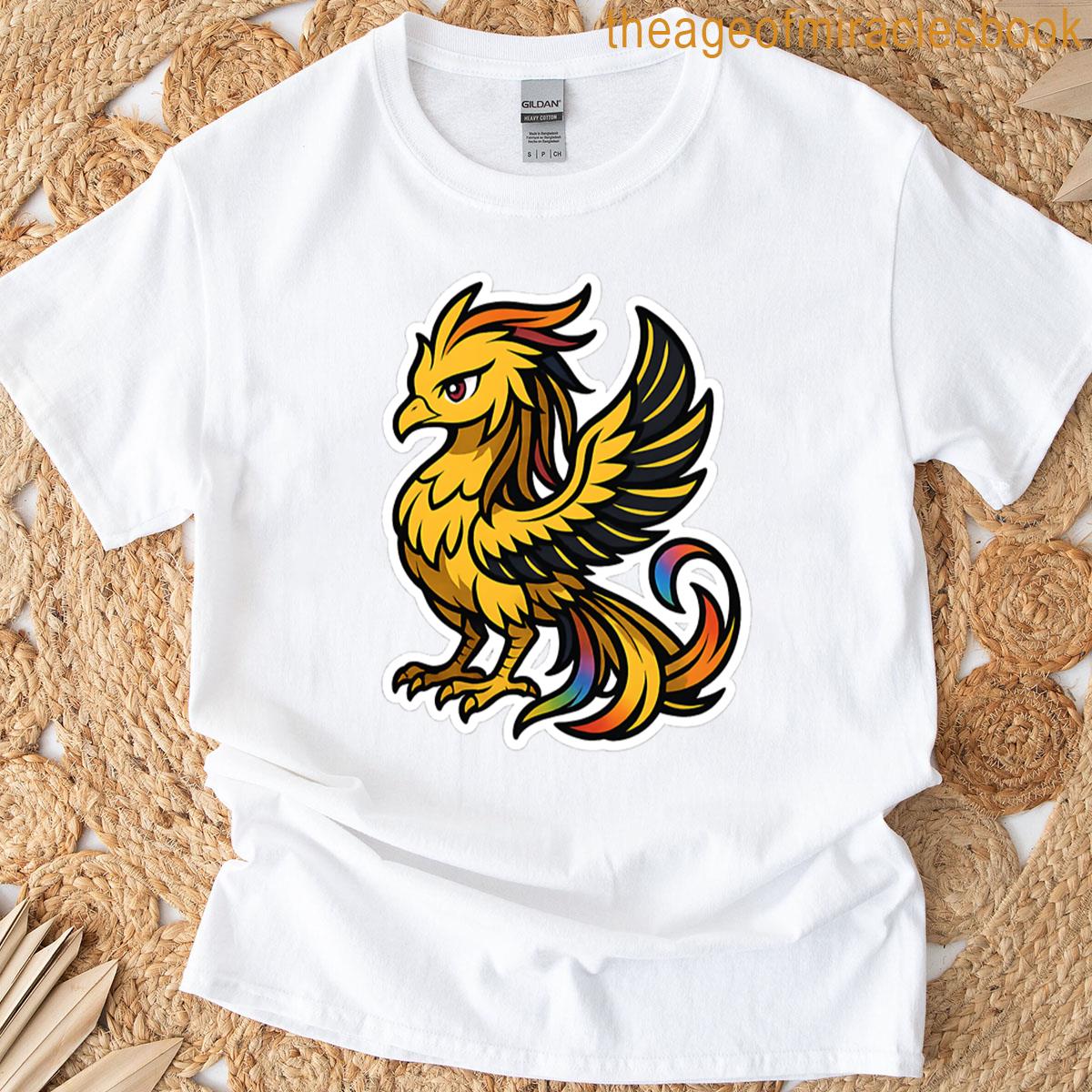 Anime Fantasy Bird T-shirt