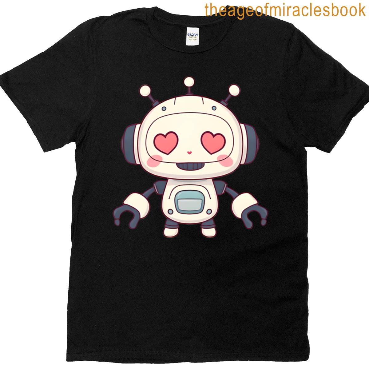 Blushing Lovebot T-shirt