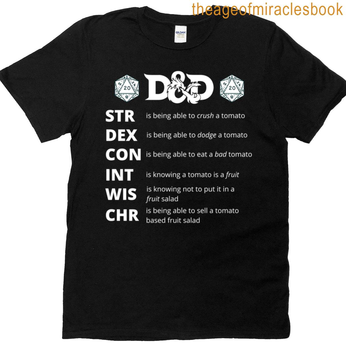 Dungeons And Dragons Gift T-shirt