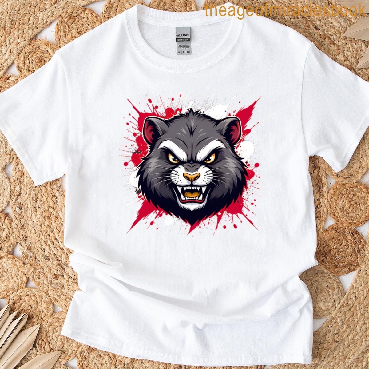Hamster Art – Red Splash T-shirt