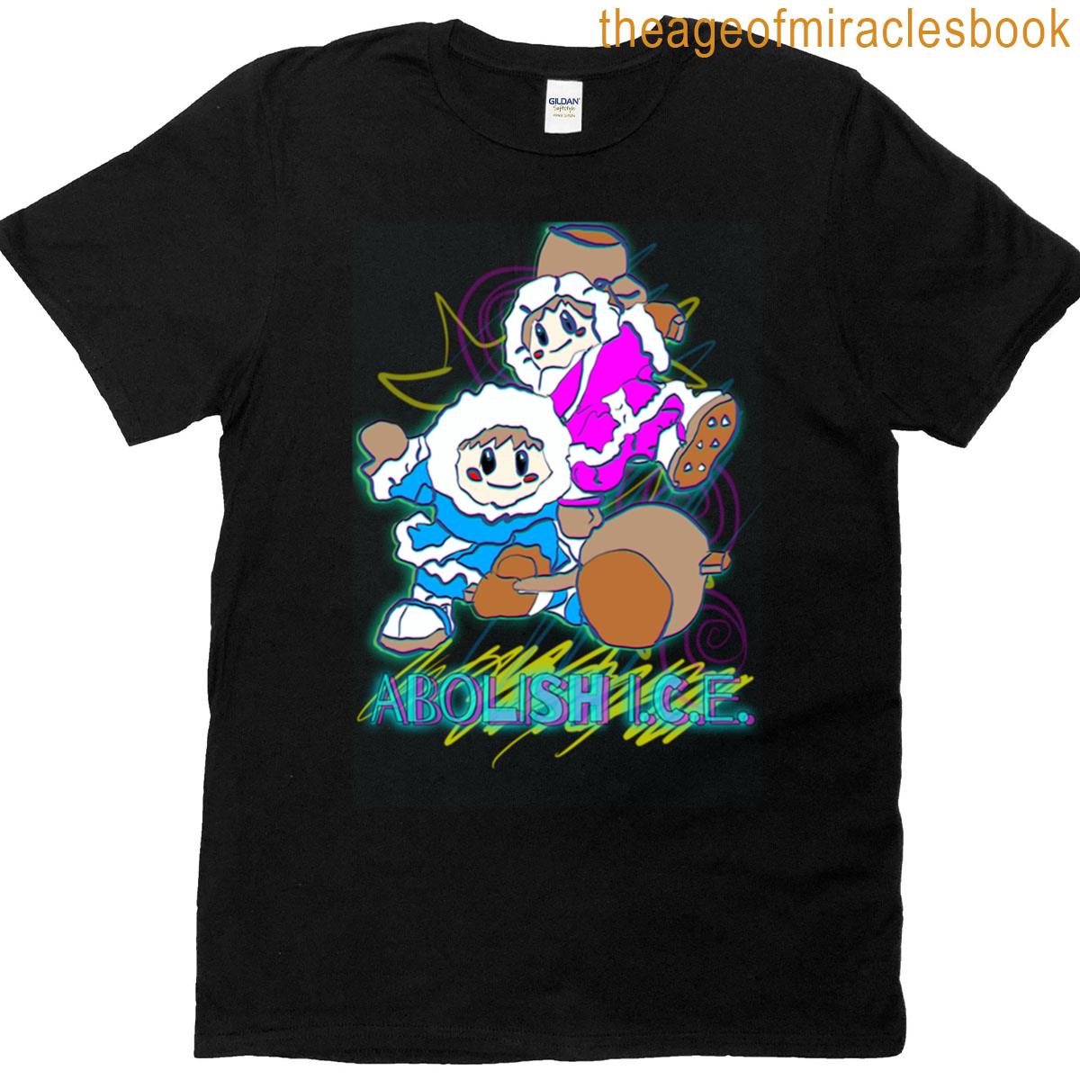 Ice Climbers Abolish Ice T-shirt