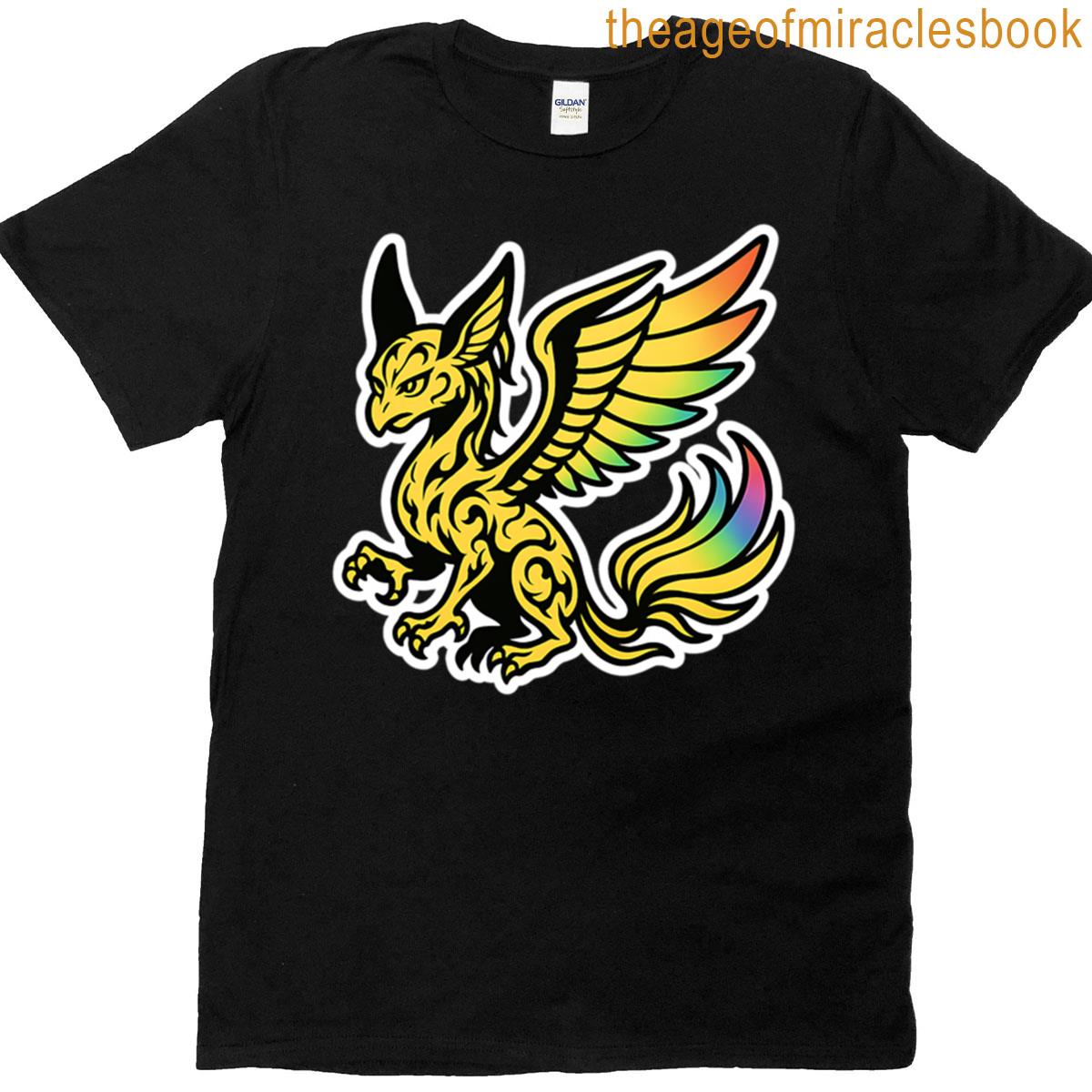 Mythical Bird Rainbow T-shirt