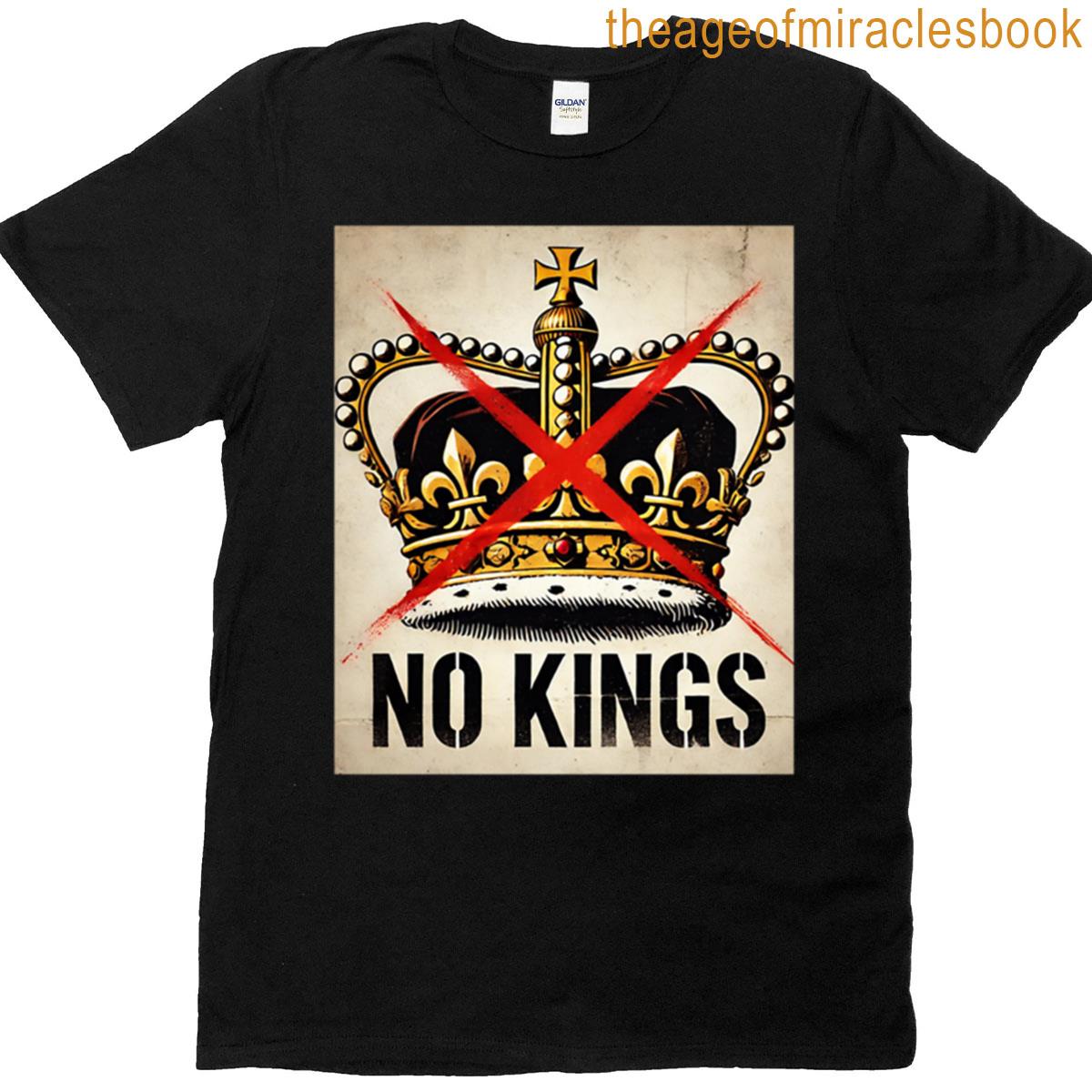 No Kings No Oligarchs T-shirt