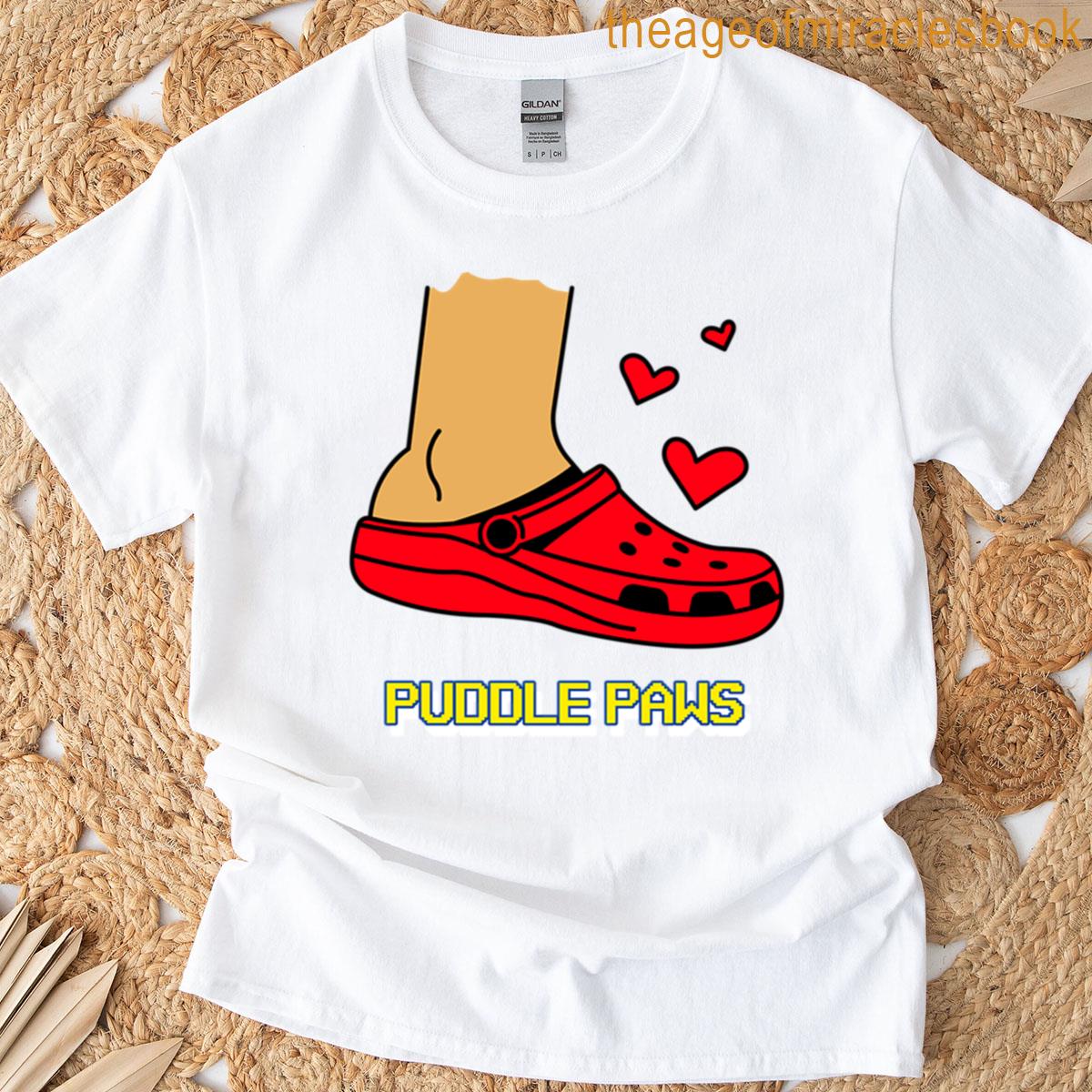 Puddle Paws Jelly Cat Shoes T-shirt