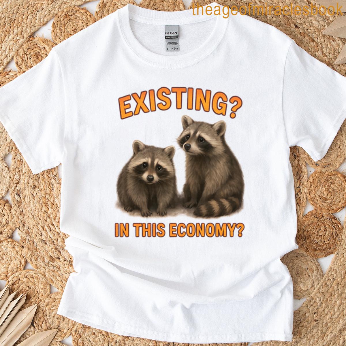 Raccoonomics Trash Class T-shirt