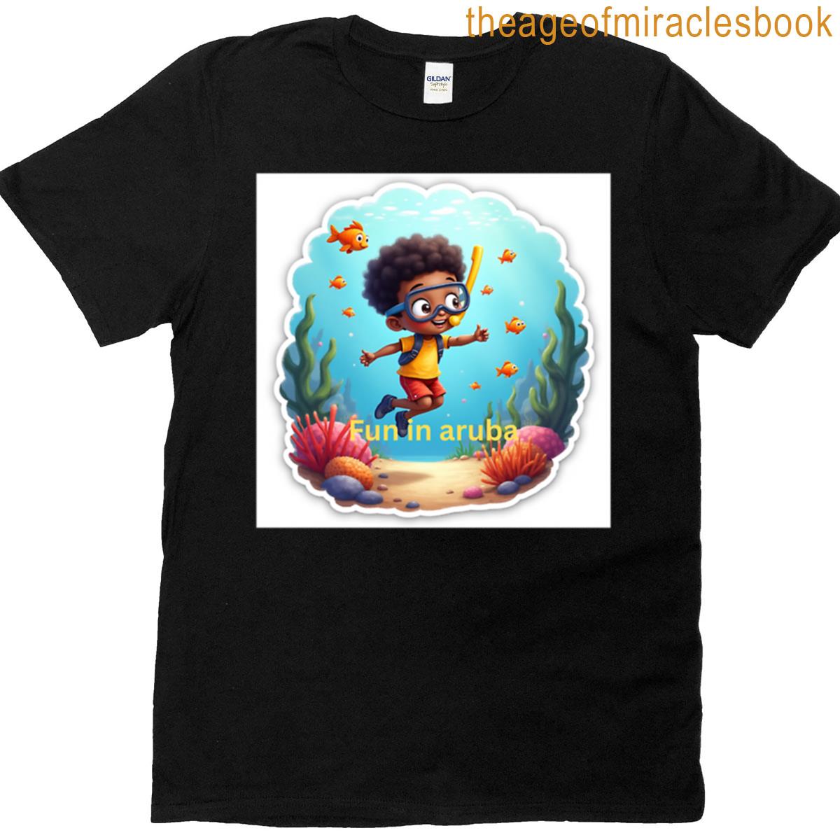 Snorkeling Fun In Aruba T-shirt