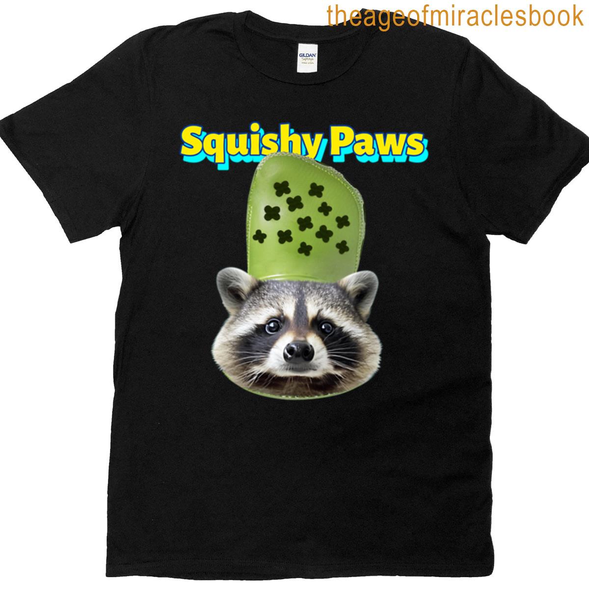 Squishy Paws Jelly Cat Shoes T-shirt