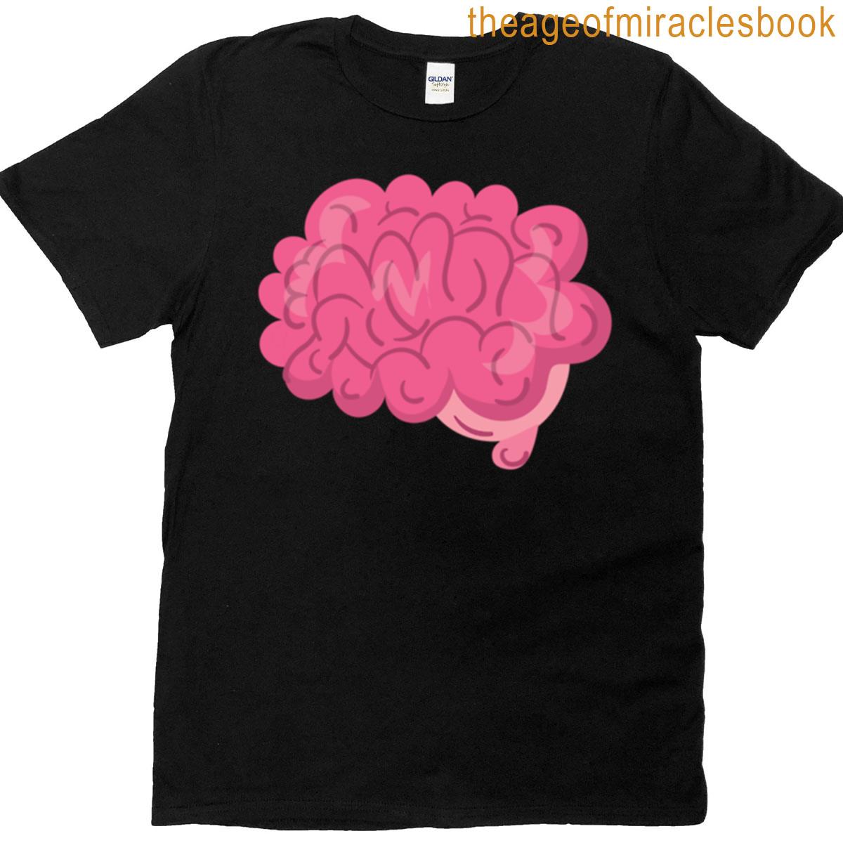 Stylized Pink Brain T-shirt