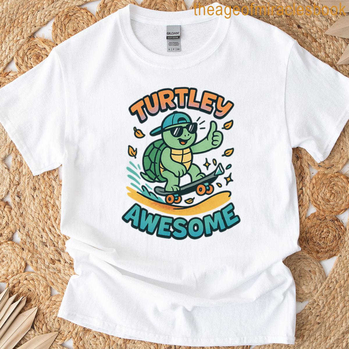Totally Awesome Turtle T-shirt