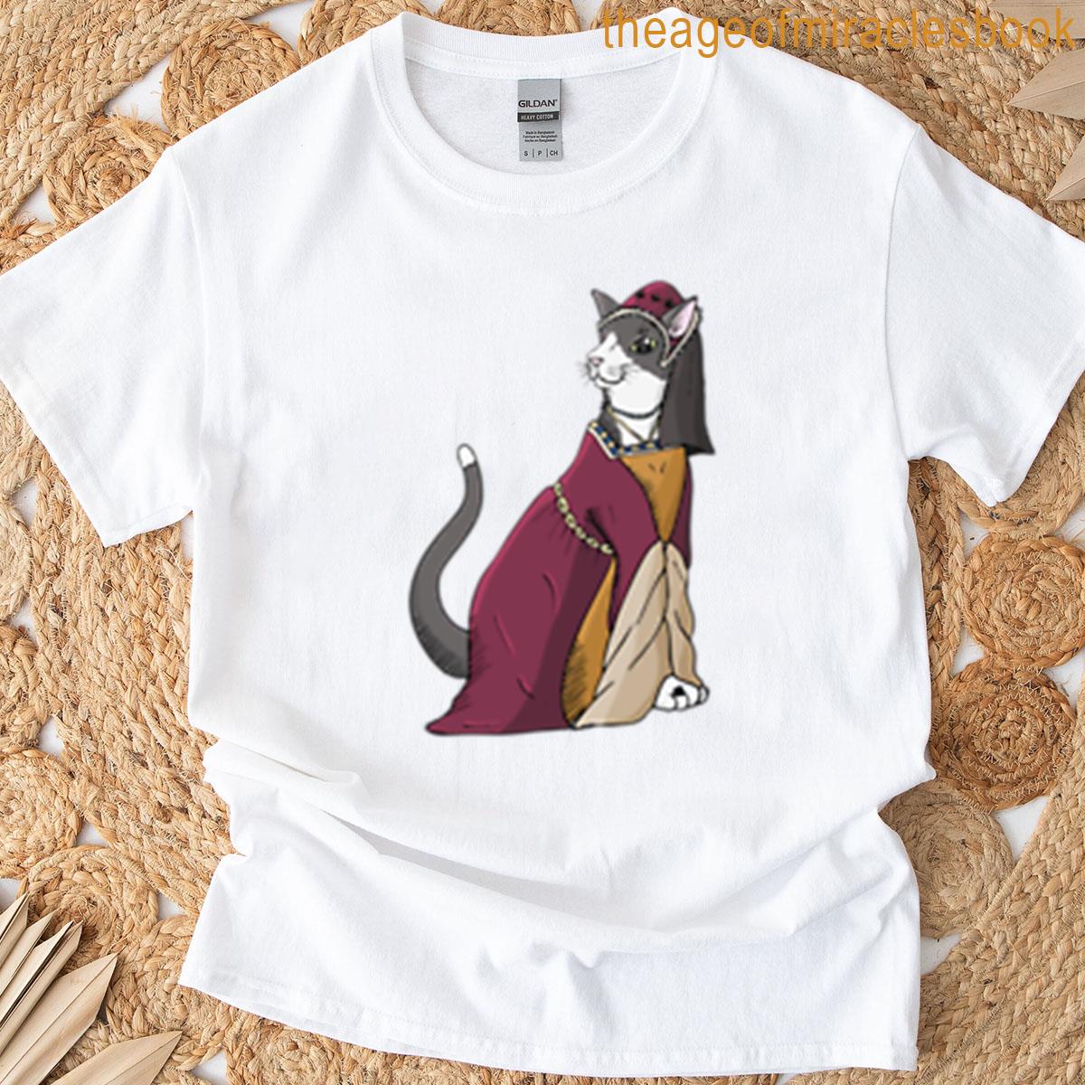 Tuxedo Tudor Cat Icon T-shirt