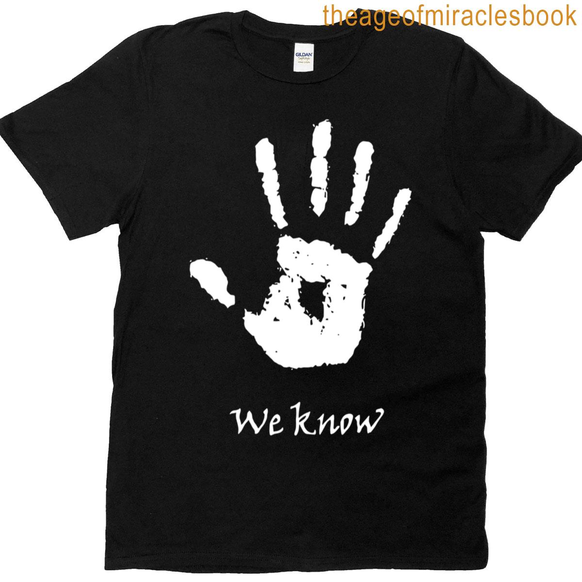 We Know White T-shirt