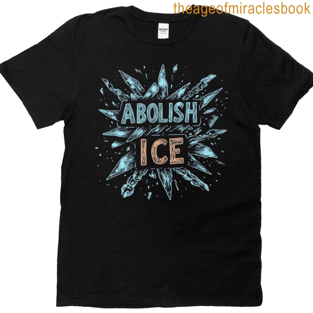 Abolish Ice Smash The System Statement Art T-shirt