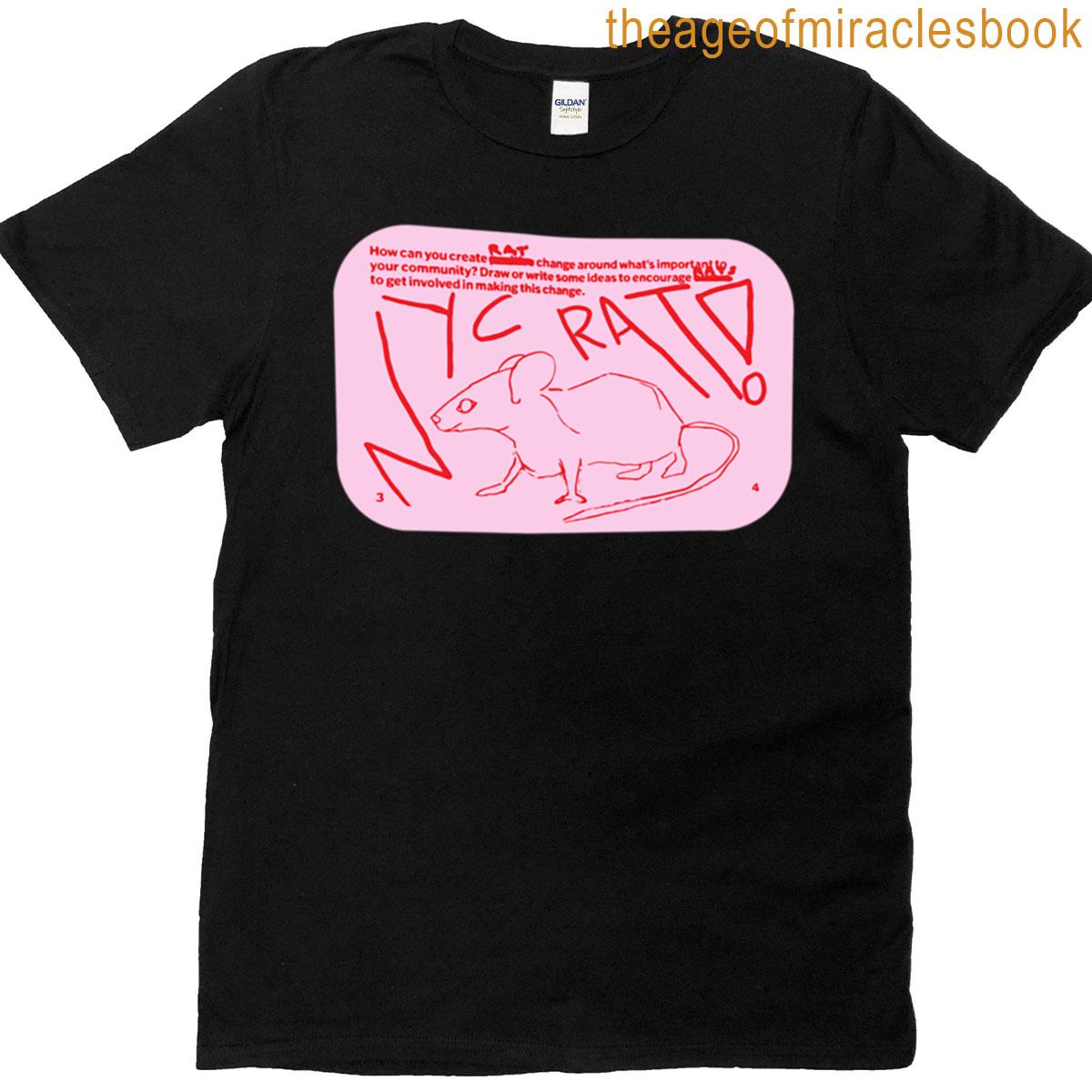 Create Nyc Rat Change T-shirt