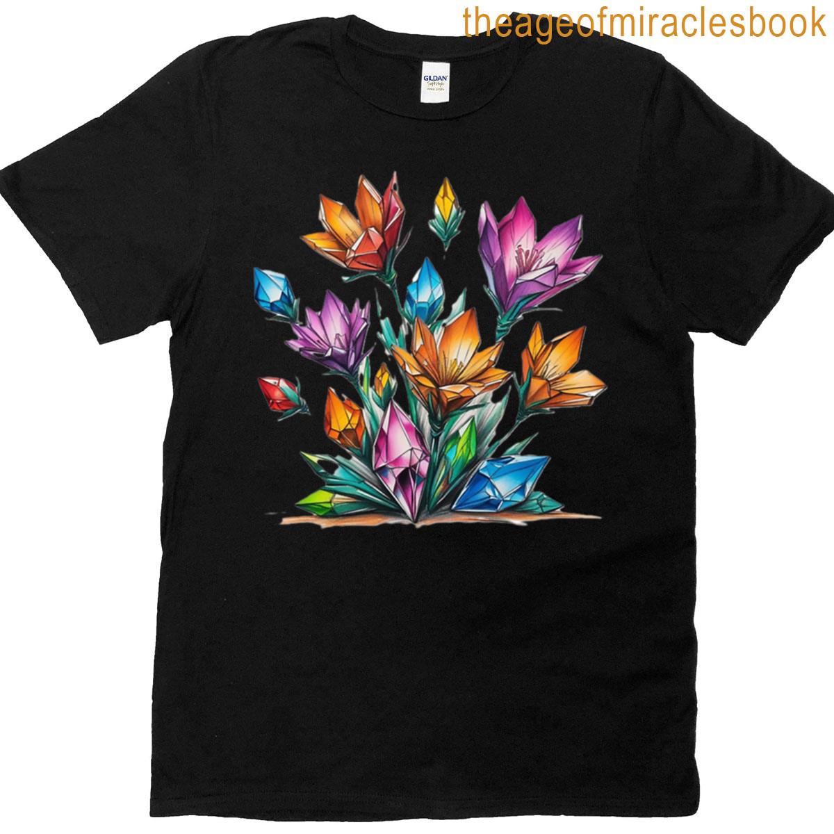 Crystal Flowers T-shirt