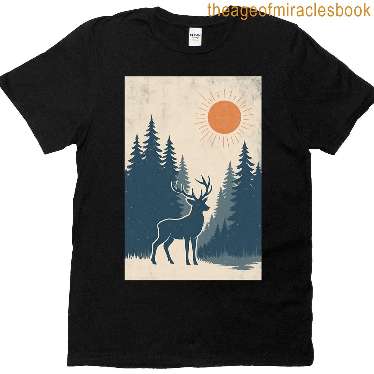 Deer In The Forest T-shirt