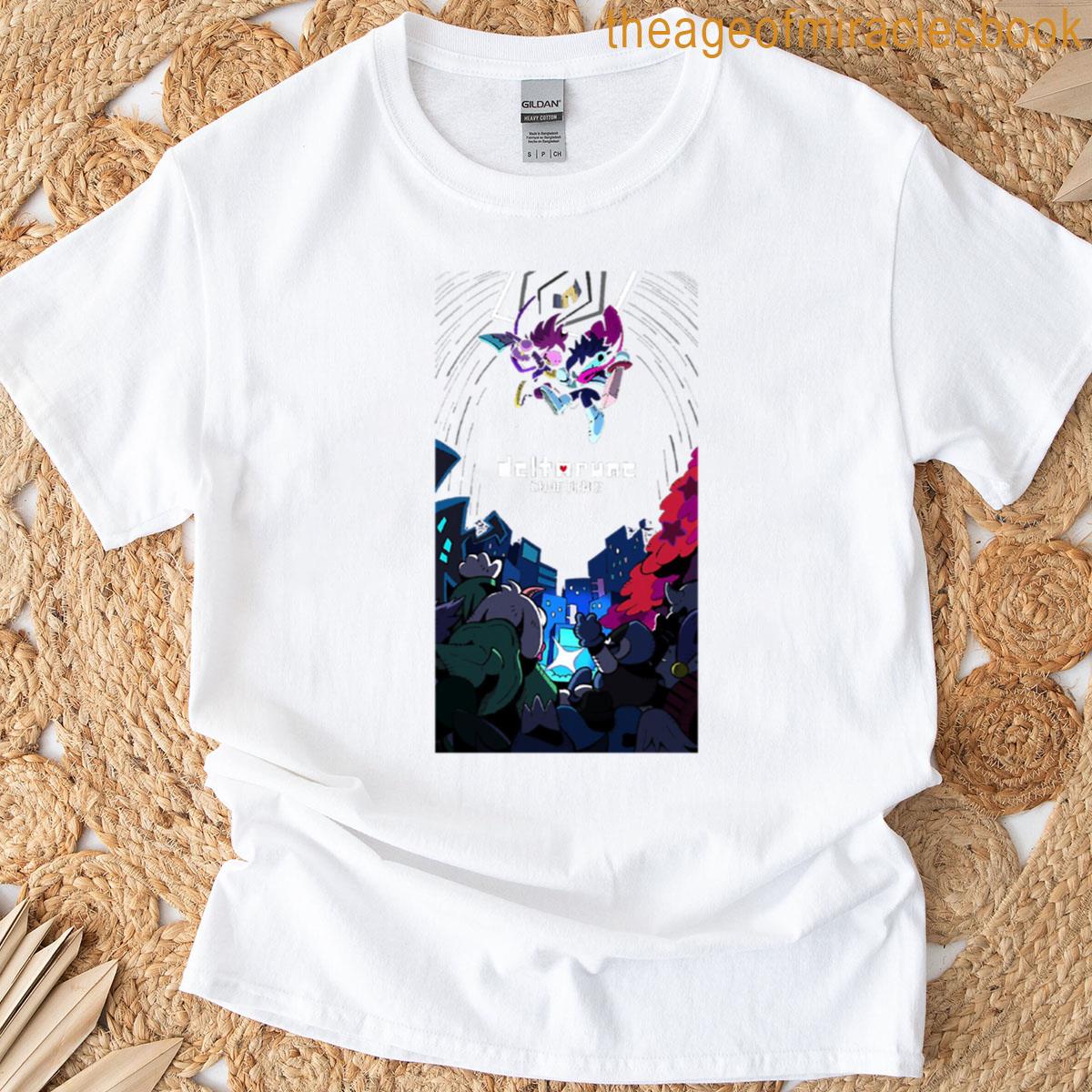 Deltarune Chapter Susie Kris Bold Action Pose T-shirt