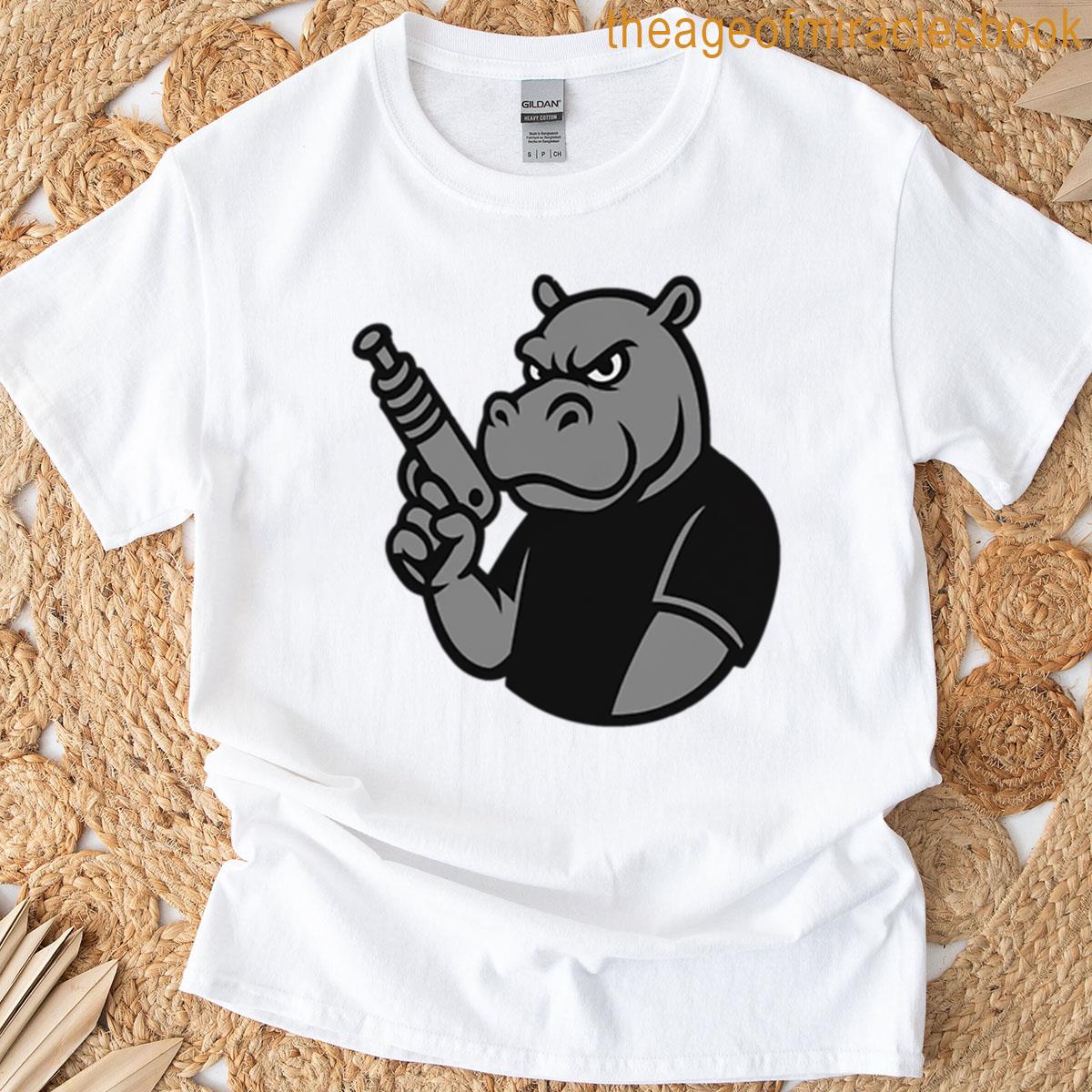 Hippo Lazer Large T-shirt