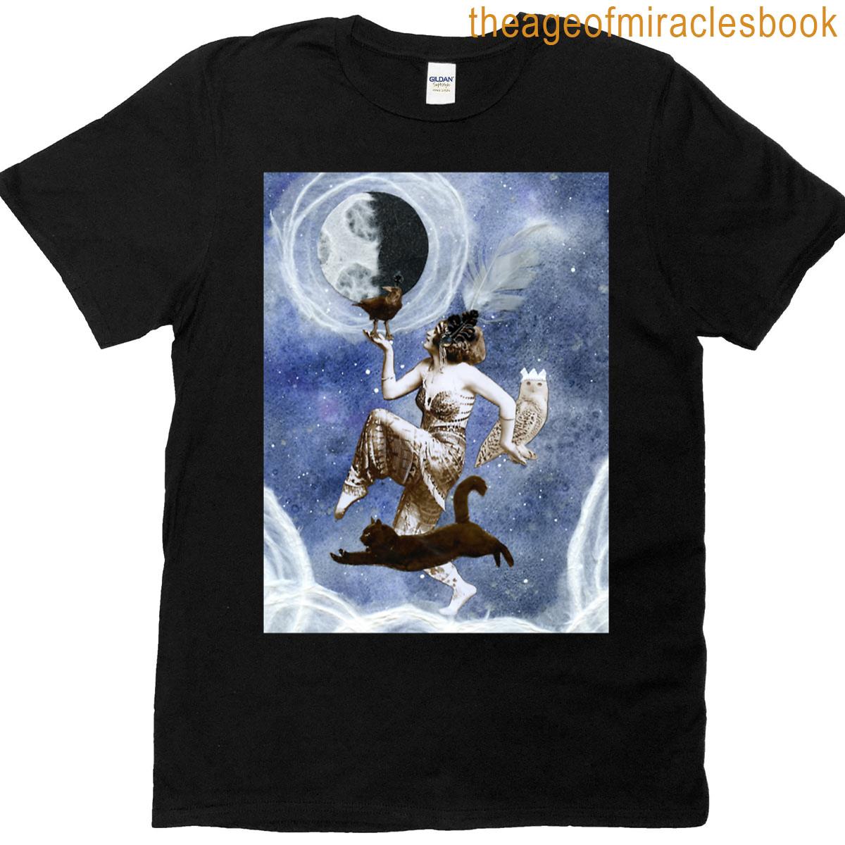 Last Quarter Moon Goddess T-shirt