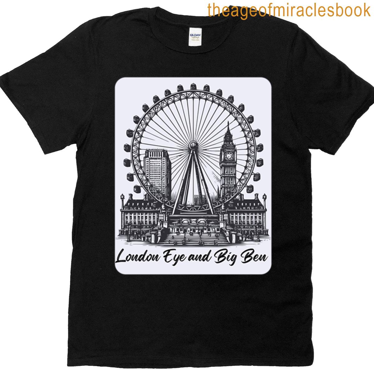 London Eye And Big Ben T-shirt