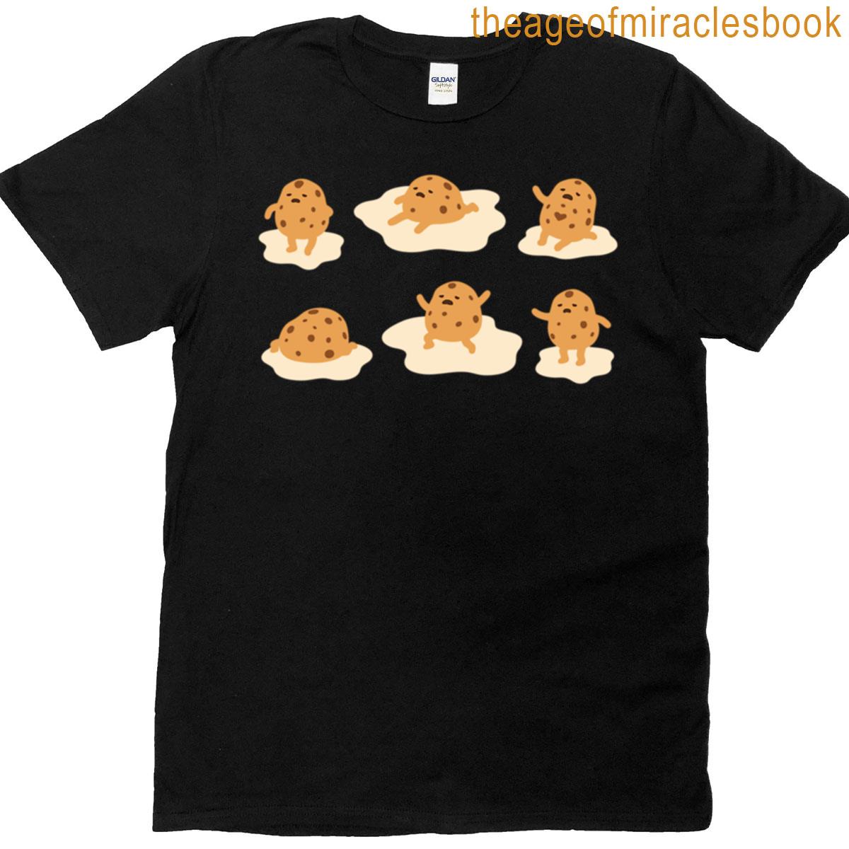 Melting Cookie Mood Chart Funny Emotional T-shirt