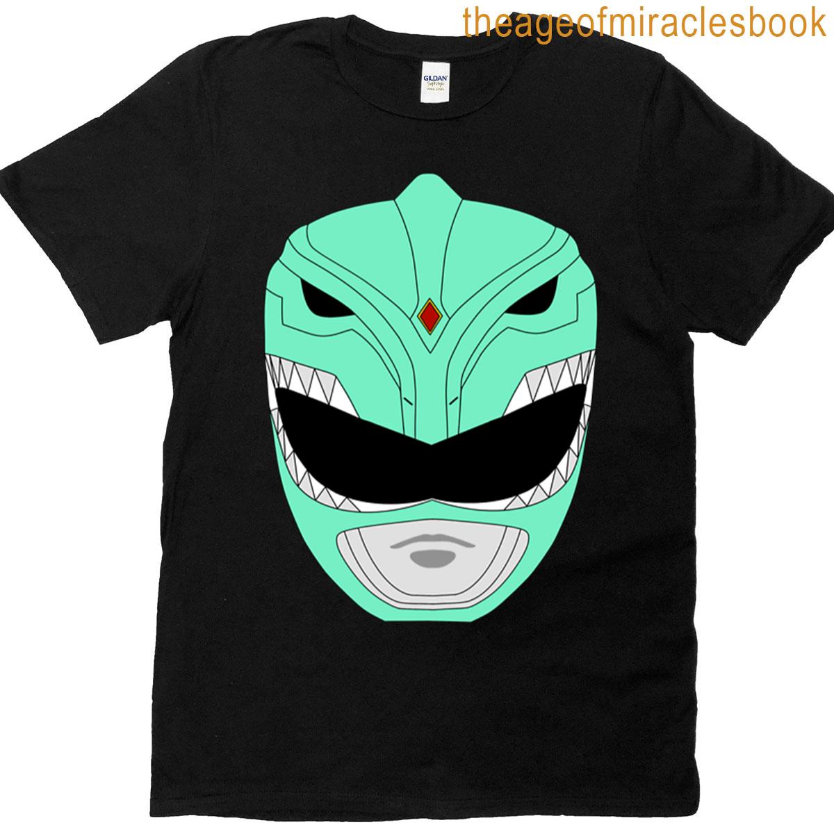 Mmpr Zyu Green Helmet T-shirt