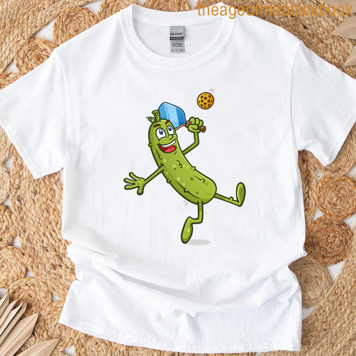 Pickle Crunch Bold Tangy Artwork T-shirt