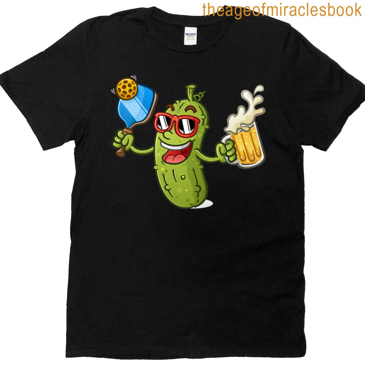 Pickle Powerhouse Bold Crunchy Design T-shirt