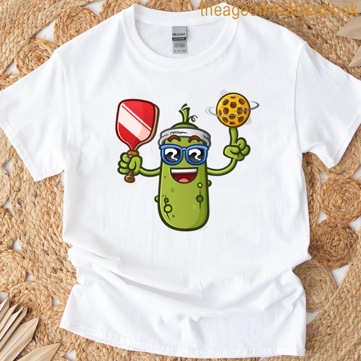 Pickle Vibes Only Fresh Crunchy Design T-shirt