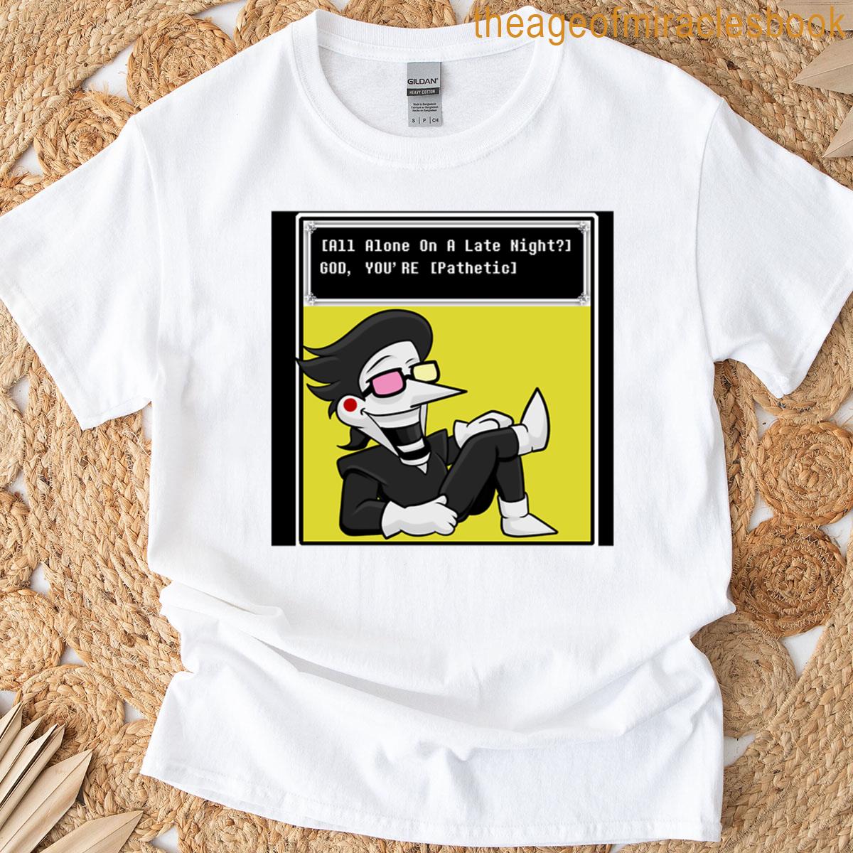 Spamton – All Alone Oversized T-shirt